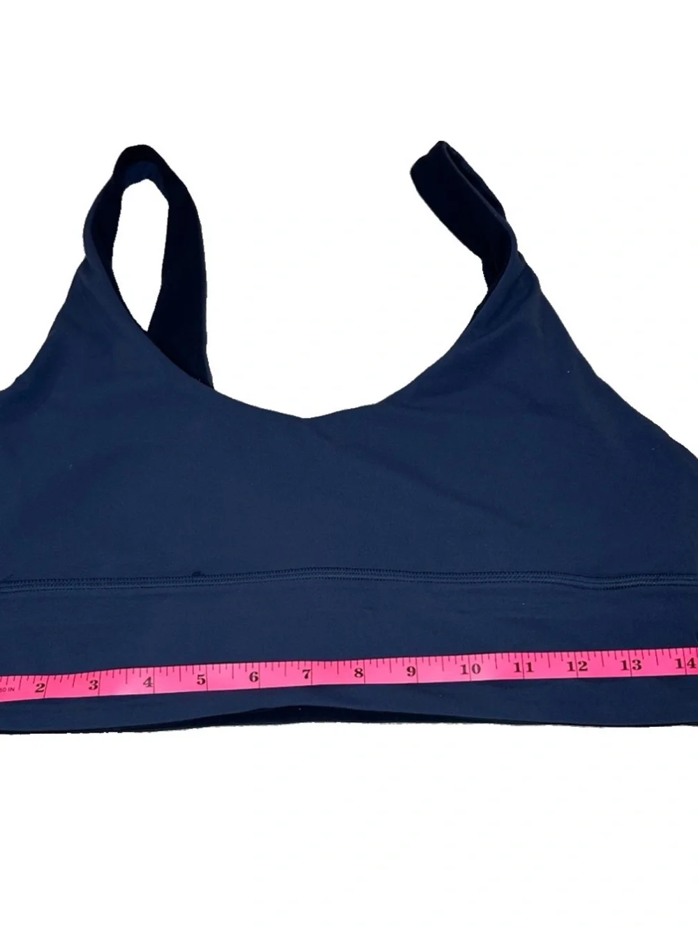 Lululemon Blue and black Sports Bra